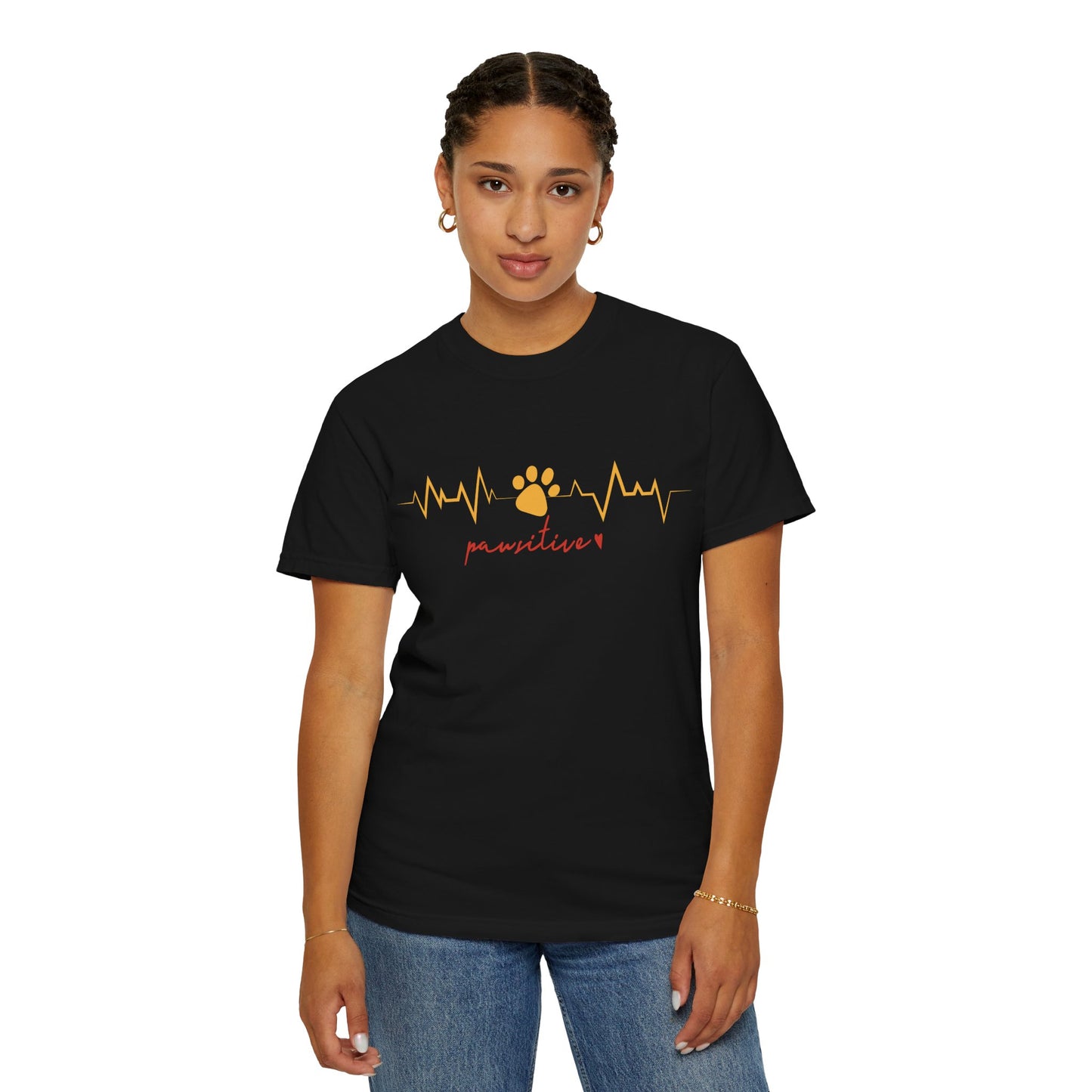 Pawsitive (Regular fit Unisex T-shirt)