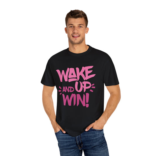 Wake up and Win (Regular fit Unisex T-shirt)