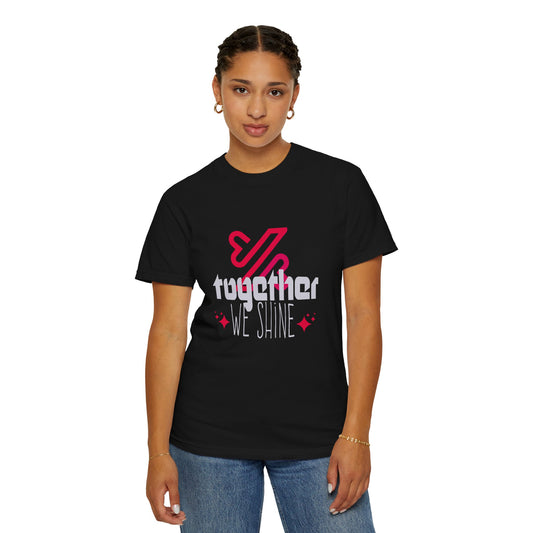Together We Shine (Regular fit Unisex T-shirt)