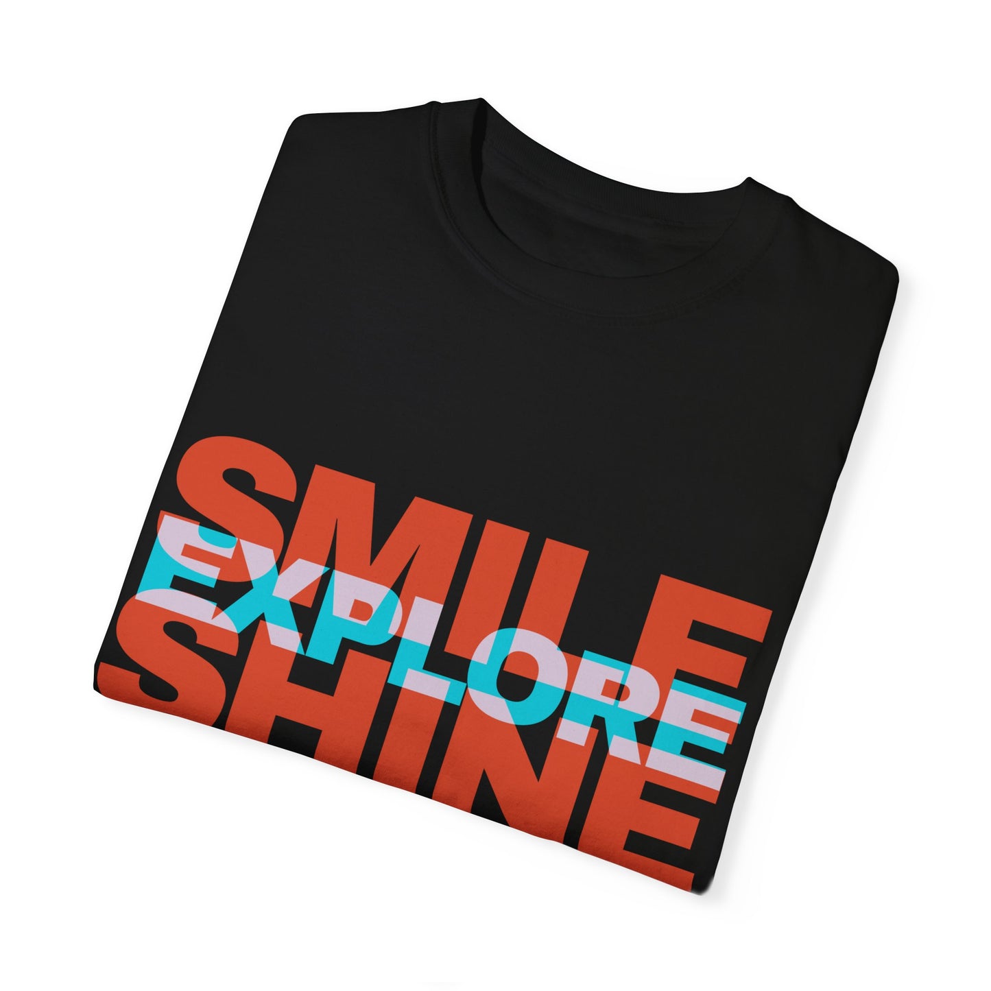 Smile Explore Shine (Relaxed fit Unisex T-shirt)