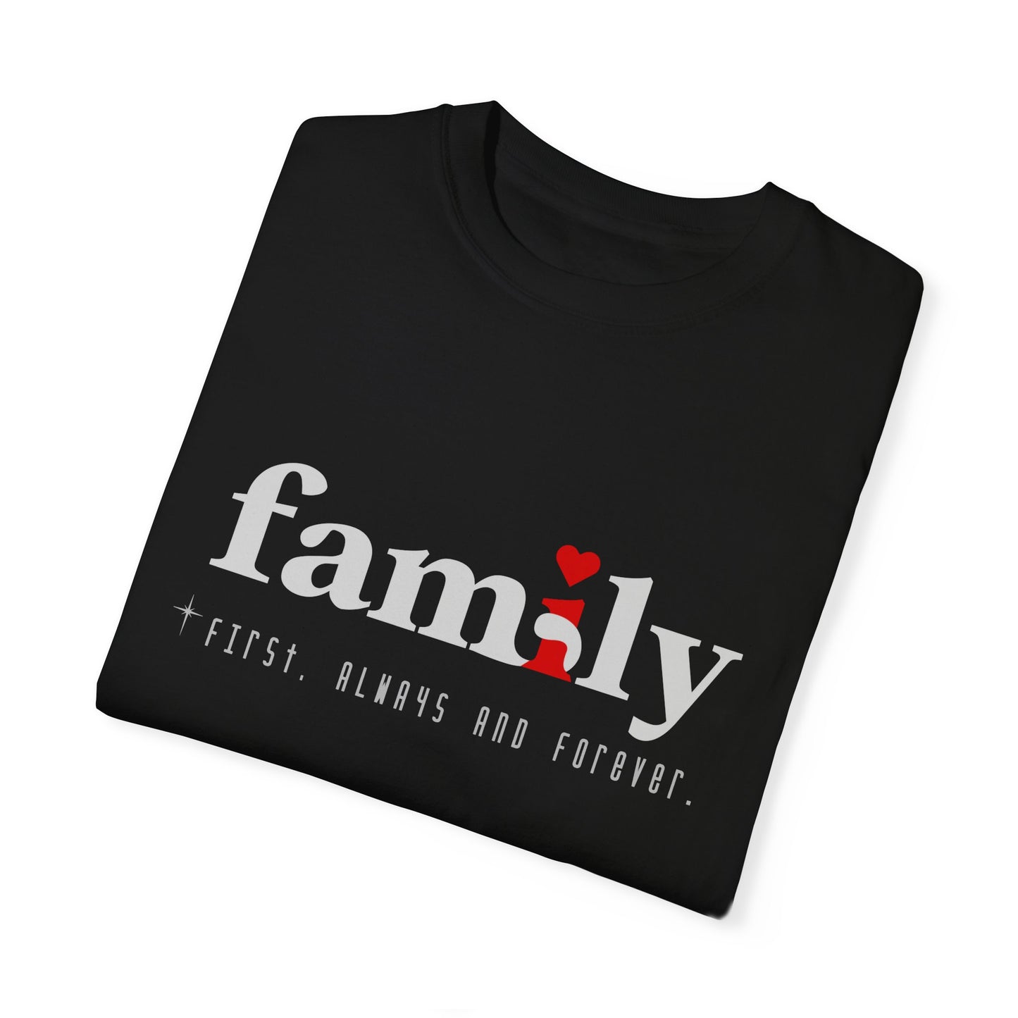 Family First (Relaxed fit Unisex T-shirt)