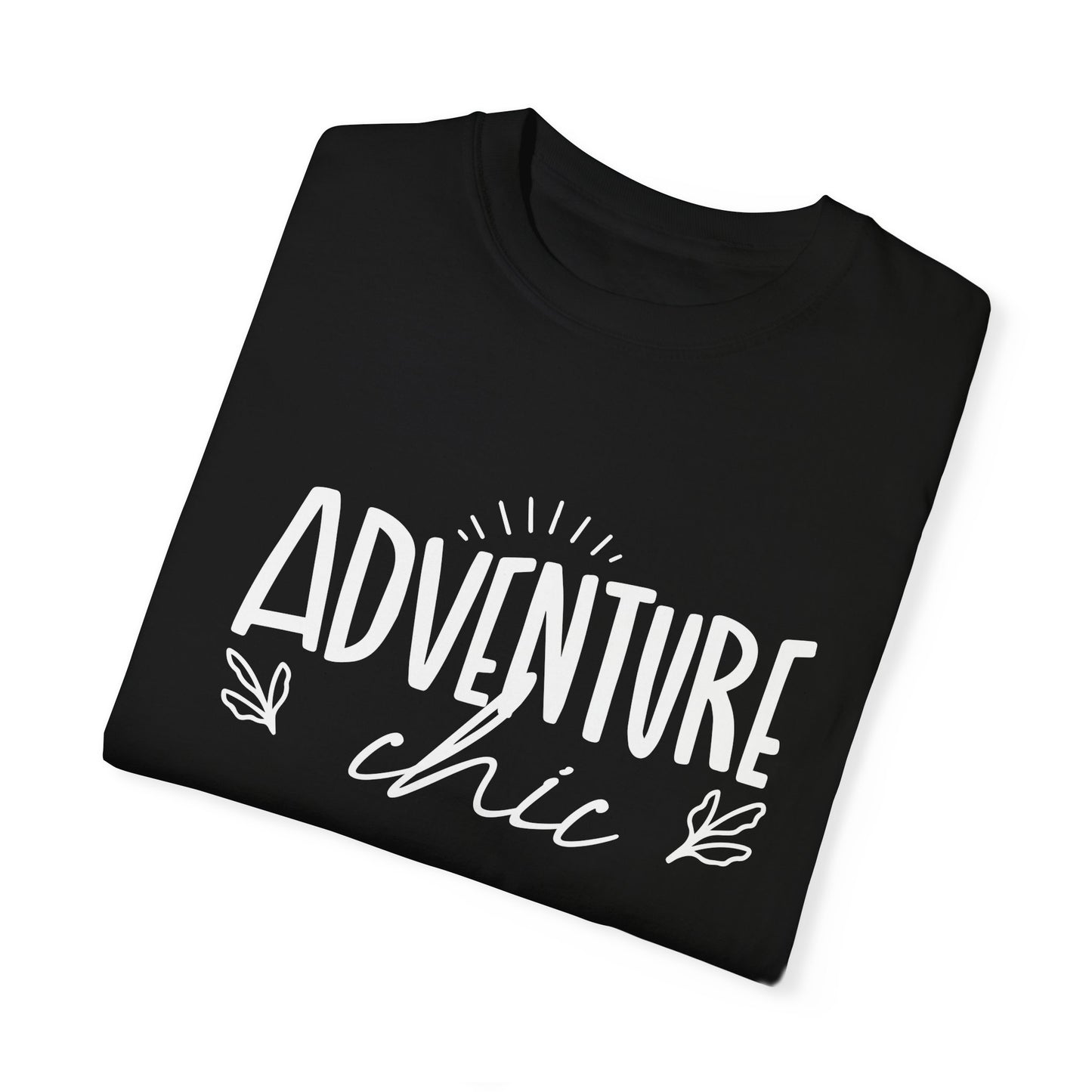 Adventure chic Tee (Unisex Garment-Dyed T-shirt)