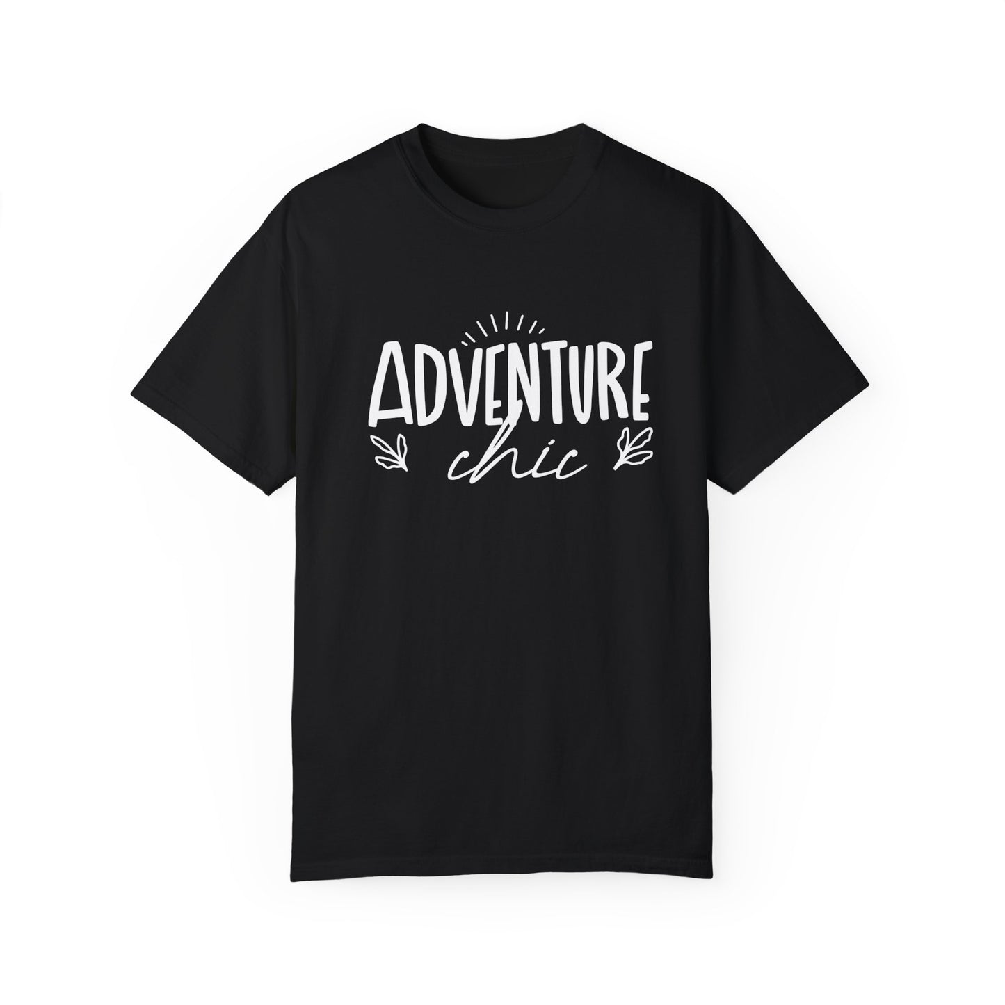 Adventure chic Tee (Unisex Garment-Dyed T-shirt)