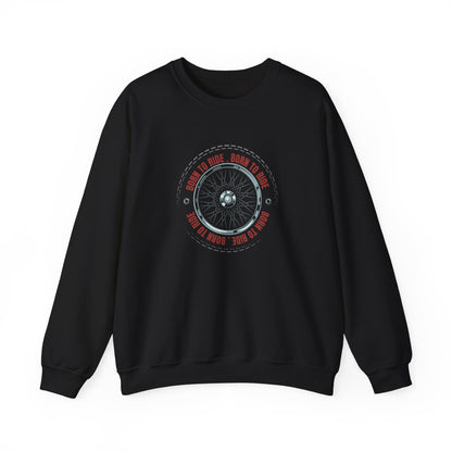 Born to Ride Unisex (Heavy Blend™ Crewneck) Sweatshirt