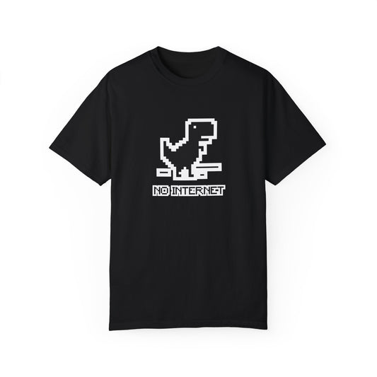 Internet Dino Tee (Unisex Garment-Dyed T-shirt)